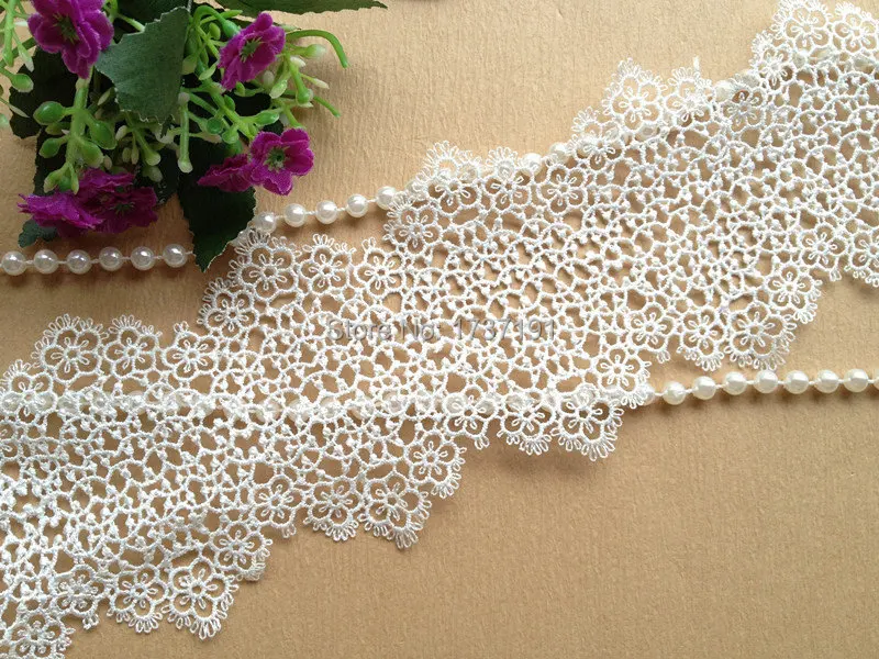 

3 ярдов Белый Хлопок Кружева Ретро Venise кружевной отделкой выдалбливают отделка для ювелирных изделий дизайн, свадебные принадлежности, сва...