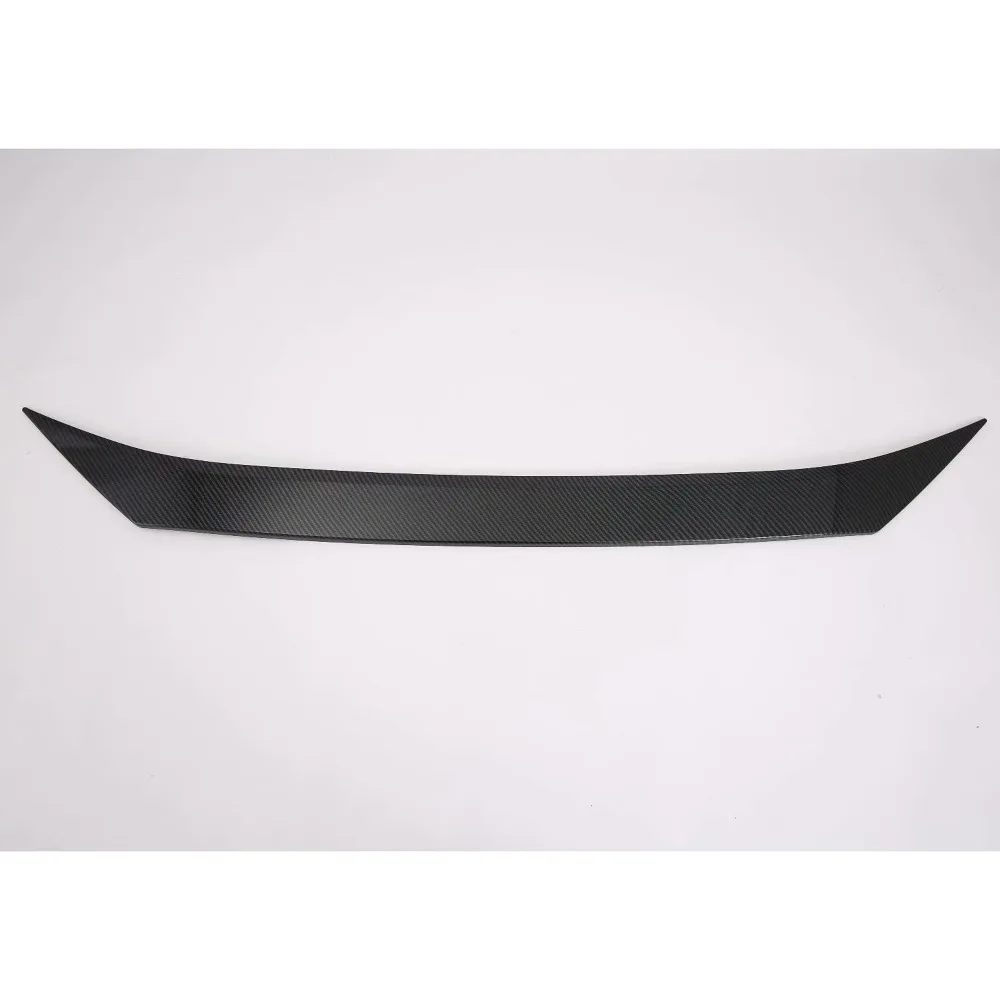 Автомобильная накладка на капот из углеродного волокна 1 шт. АБС пластик