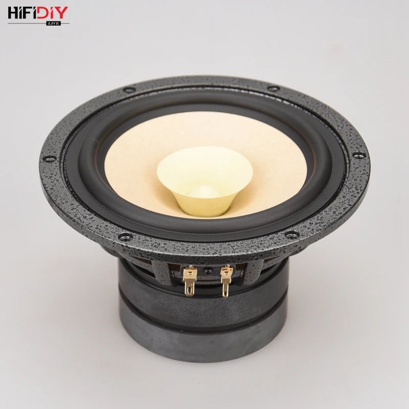 HIFIDIY LIVE hifi 6,5 дюймов 7 ''182 мм полночастотный динамик 8OHM 120 Вт Высокий Средний бас громкоговоритель QF6