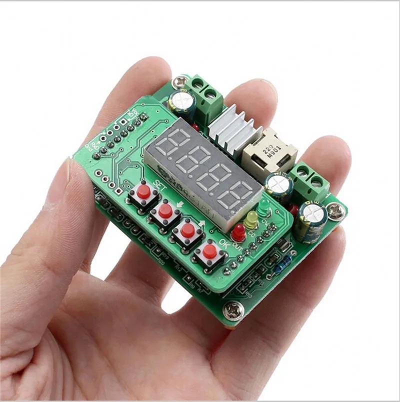 Понижающий модуль постоянного тока 6 40 В до 0 36 в цифровой дисплей регулируемый