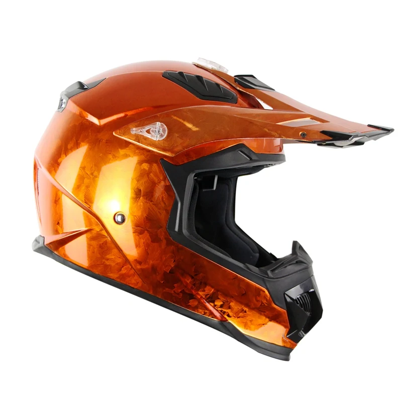 Хромированный синий шлем Nenki для мотокросса внедорожный мотоциклетный MX Capacete