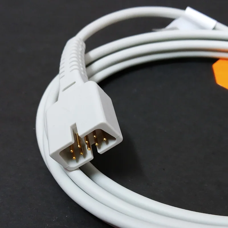 Совместимый Nellcor/Artema/Biosys/Drager/GE/HP SpO2 Extansion кабель 9pin к DB9F spo2 одноразовый датчик