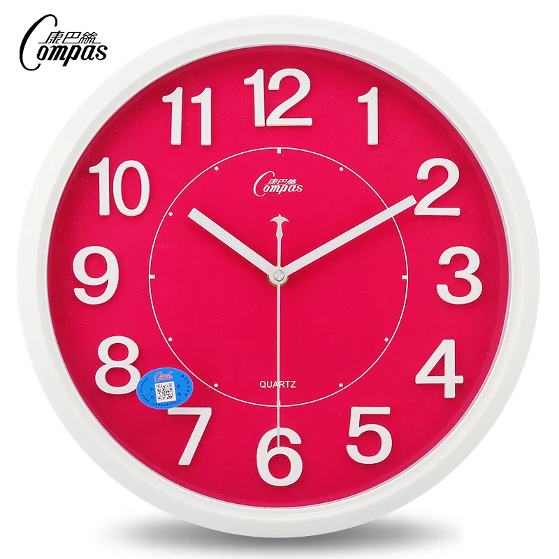 Когда компас немой настенные часы творческого минималистский современная кварц