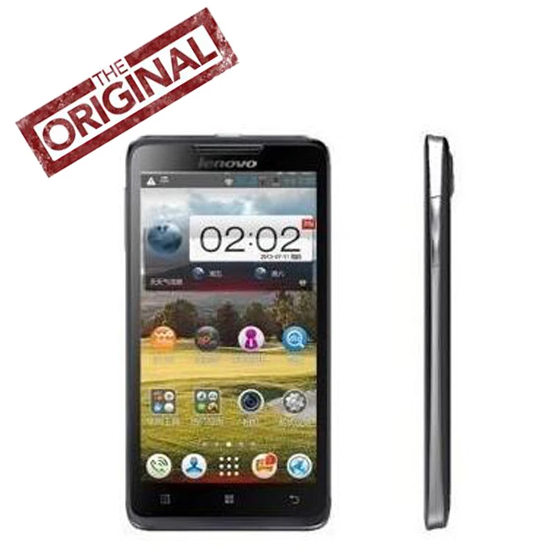 Оригинальный Новый lenovo A766 WCDMA сотовый телефон 5 0 дюймов ips 854*480 p 5MP сзади Камера