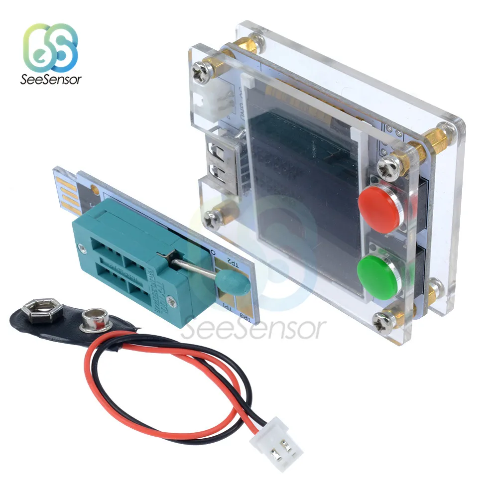 Цифровой транзисторный тестер Mega328 ATmega328 цифровой 8 МГц MK328 кристаллический