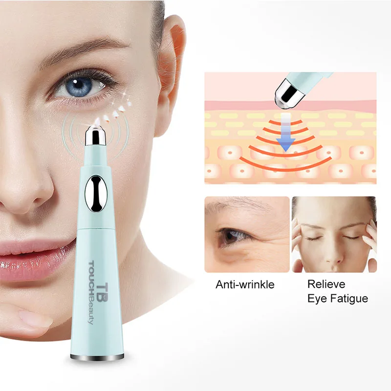 TOUCHBeauty 2в1 электрическая щетка для очистки лица и насадка для акустического массажа морщин вокруг глаз устройство TB-1581