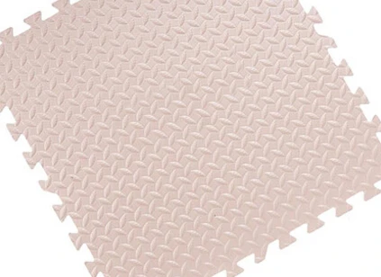beige 60*2,5 см детские коврики-пазлы с рисунком листьев, напольные коврики для ползания, отделочные eva sport дзюдо татами, блокирующие плитки - Цвет: beige