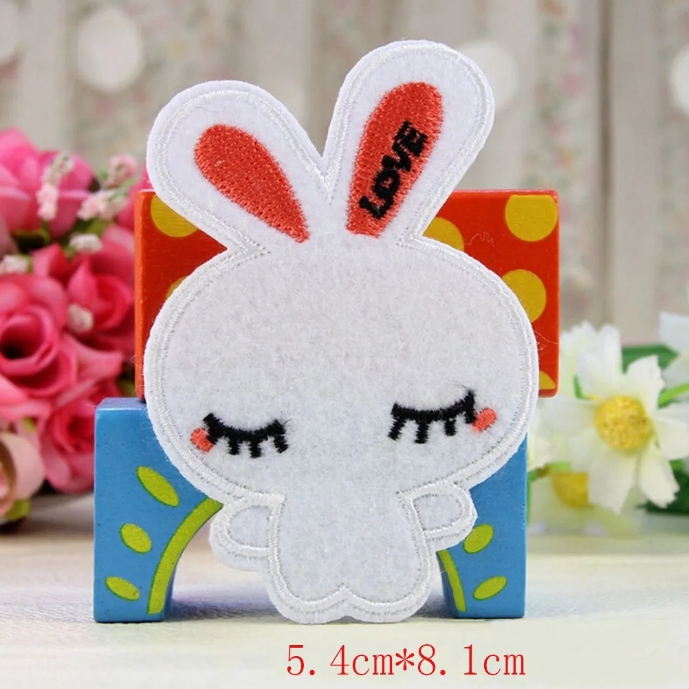 5 4 на высоком каблуке 11 см с милым вышитым лоскутным кроликом Детские аксессуары