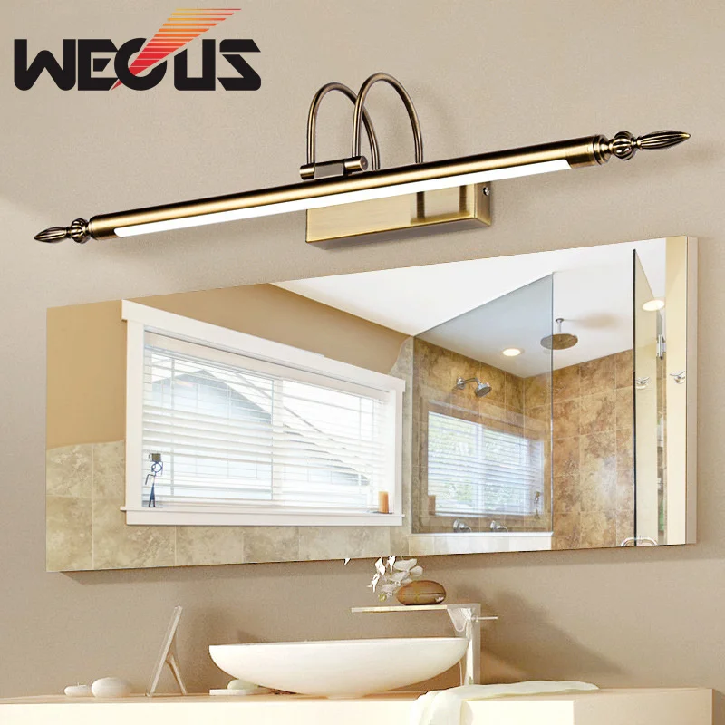 Wechus освещение для ванной комнаты бронзовый/песчаный никель светодиодные