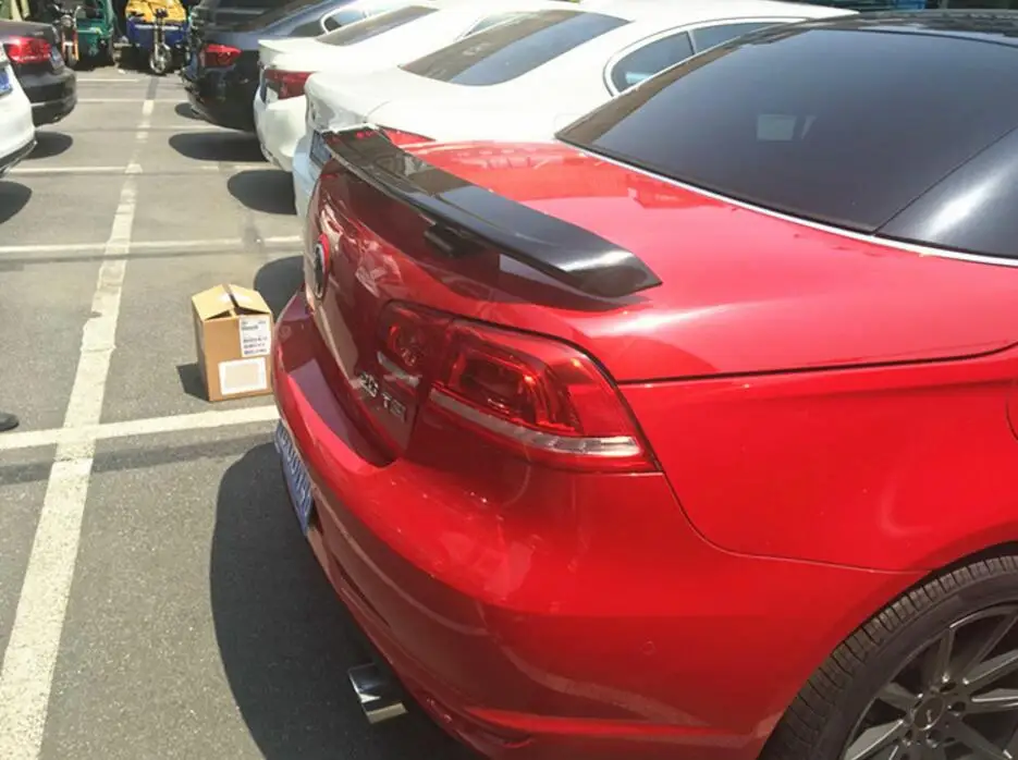 

use for volkswagen EOS lip spoiler 2008-2011 model light High Quality ABS Material Car Rear Wing Primer Color VW eos spoiler