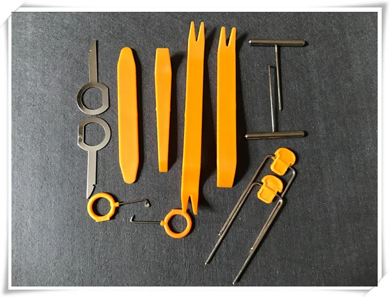 

12 sets car audiocover installation tool For Audi S line A4 A3 A6 C4 C5 C6 Q7 Q5 A1 A5 TT A8 Q3 A7 B6 B7 S3 S4 Auto Accessories