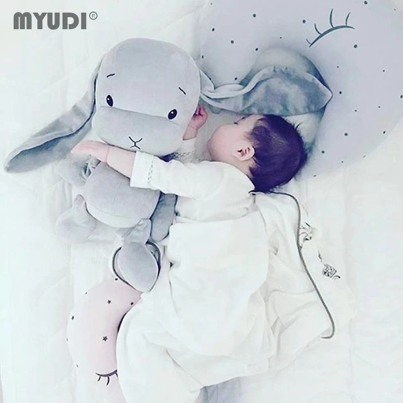 Детские мягкие игрушки kawaii Lucky Rabbit Calm Подушка для сна детей Рождественский