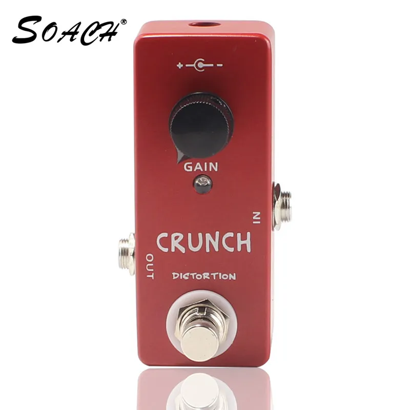 Компрессор SOACH Overdrive Looper педаль для электрогитары предварительный усилитель