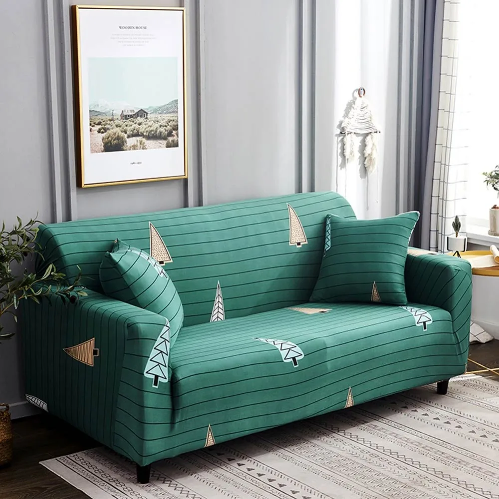 Svetanya мультфильм растения стрейч диван Slipcovers L Секционный чехол для дивана кресло чехол все включено