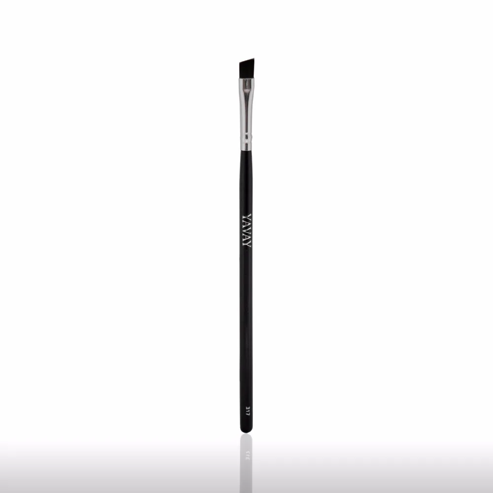 YAVAY 317 подводка коллекция для глаз веганская бровей Угловая Кисть макияжа|angled makeup