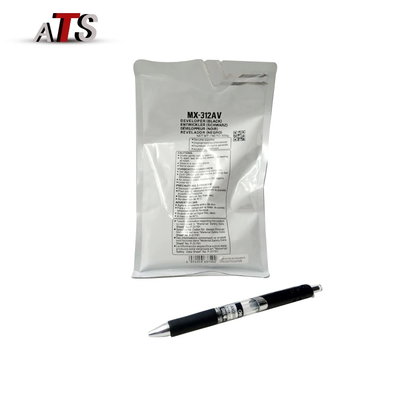 Комплект из 2 предметов черный порошок проявителя MX-312AV для Sharp M 261 310 311 2608