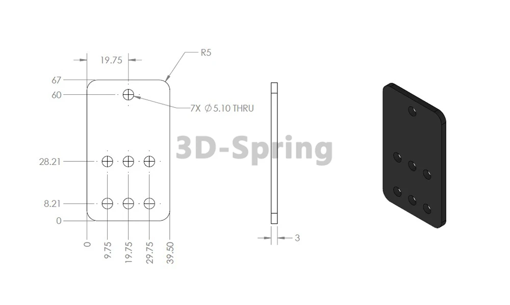 1 шт. холостой шкив пластина для openbuilds крепление колеса установить Алюминий ЧПУ