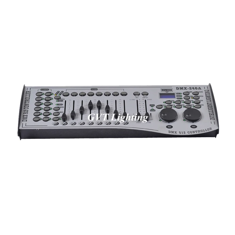 240 DMX контроллер сценическое оборудование для диджейского освещения DMX консоль для светодиодный Par движущаяся головка диджейский прожектор контроллер