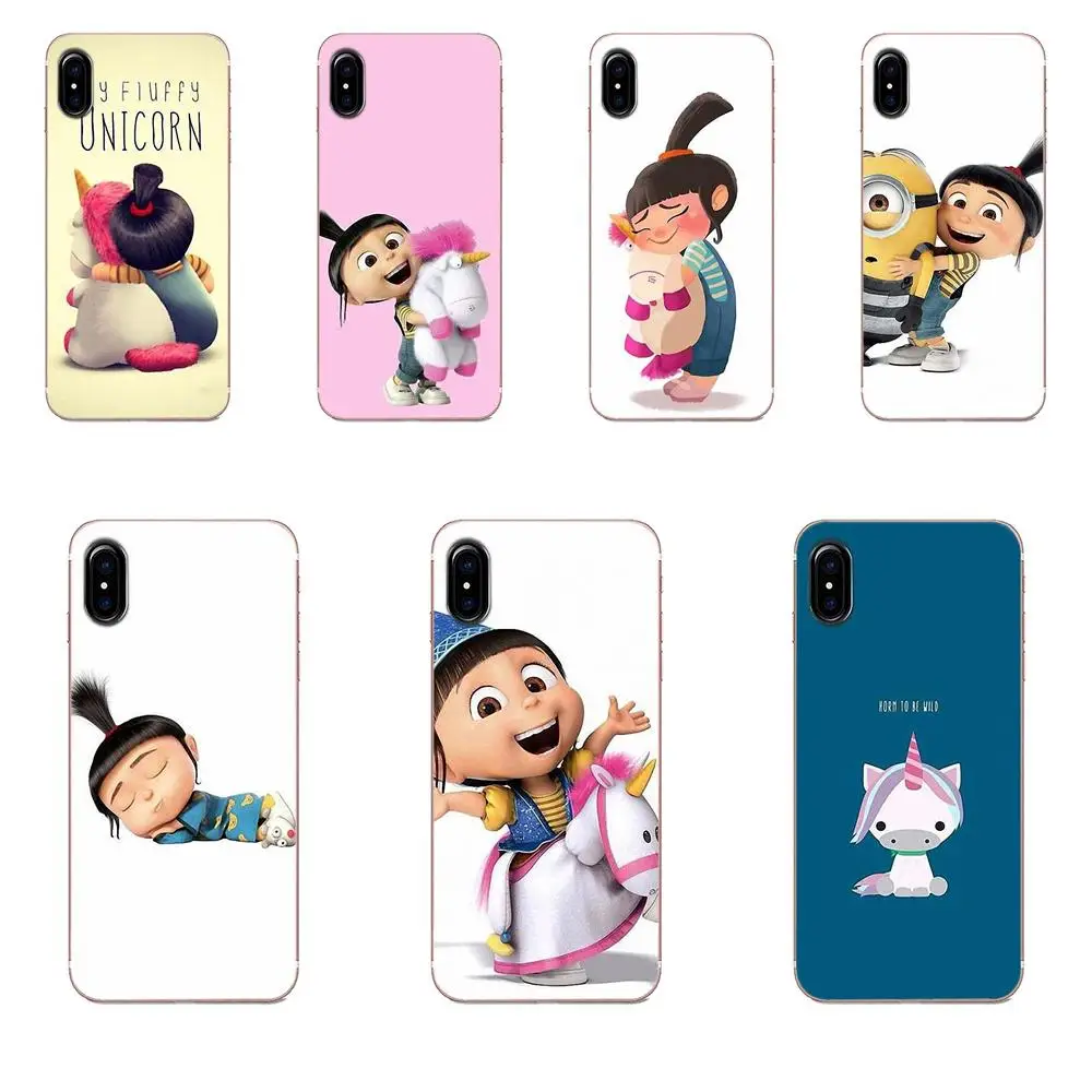 Мой Пушистый Единорог Агнес для Huawei Honor 4C 5A 5C 5X 6 6C 6A 6X 7 7X 8 9 V8 V10 Y3II Y5II Y6II G8 P7 Play Lite ТПУ