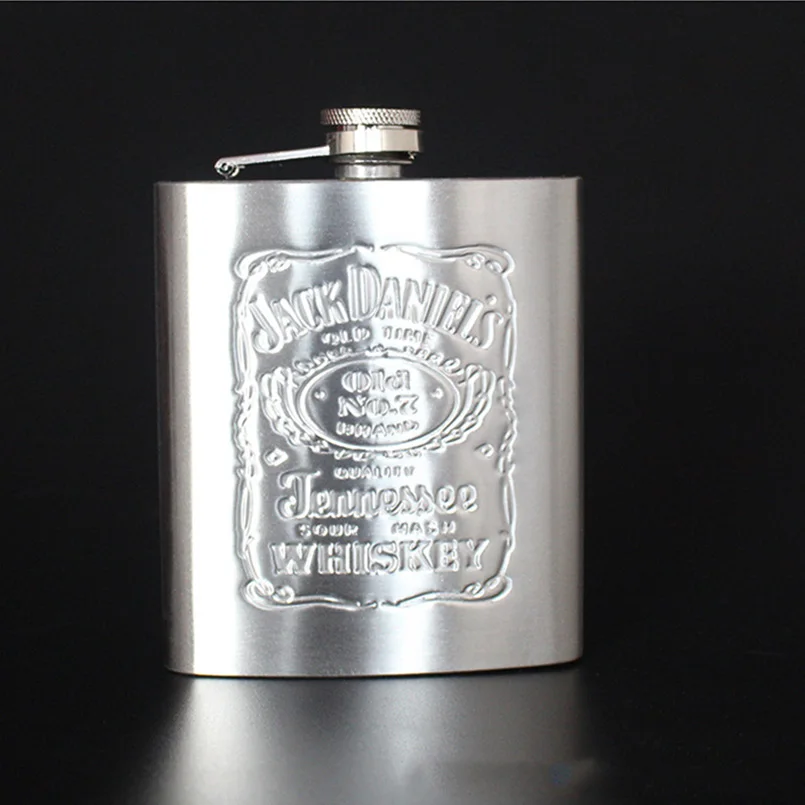 7 унций фляга из нержавеющей стали портативная русская Vodga мини флакон для виски