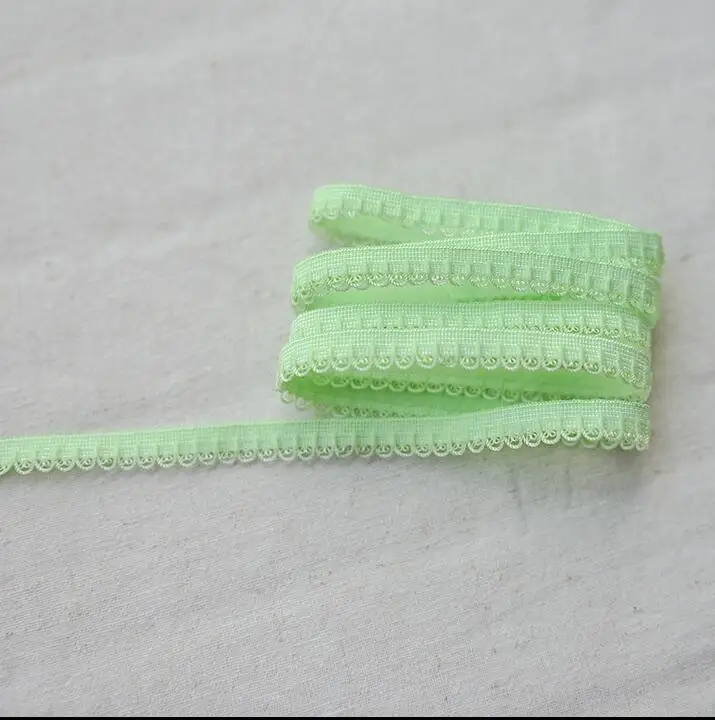 5 метров 1 см ширина черный зеленый серый бордовый стрейч кружевной край отделка