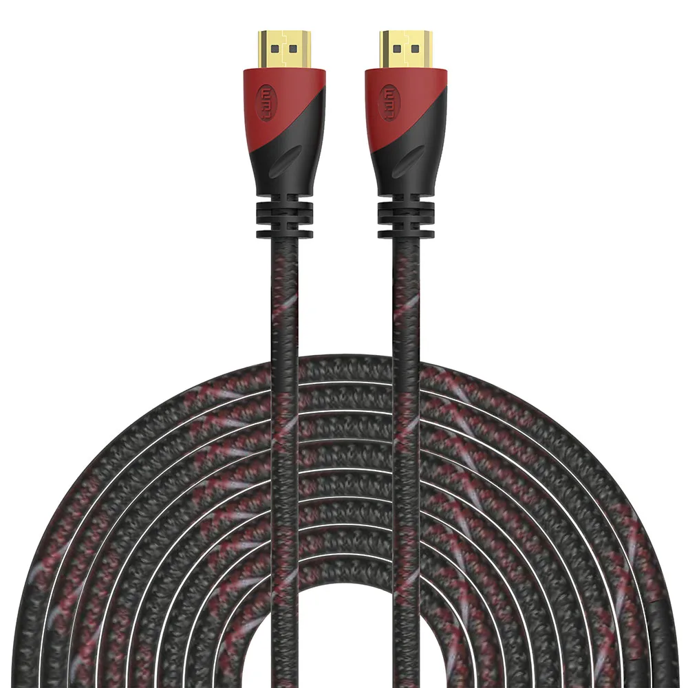 Высокоскоростной кабель HDMI совместимый с позолоченным соединительным кабелем