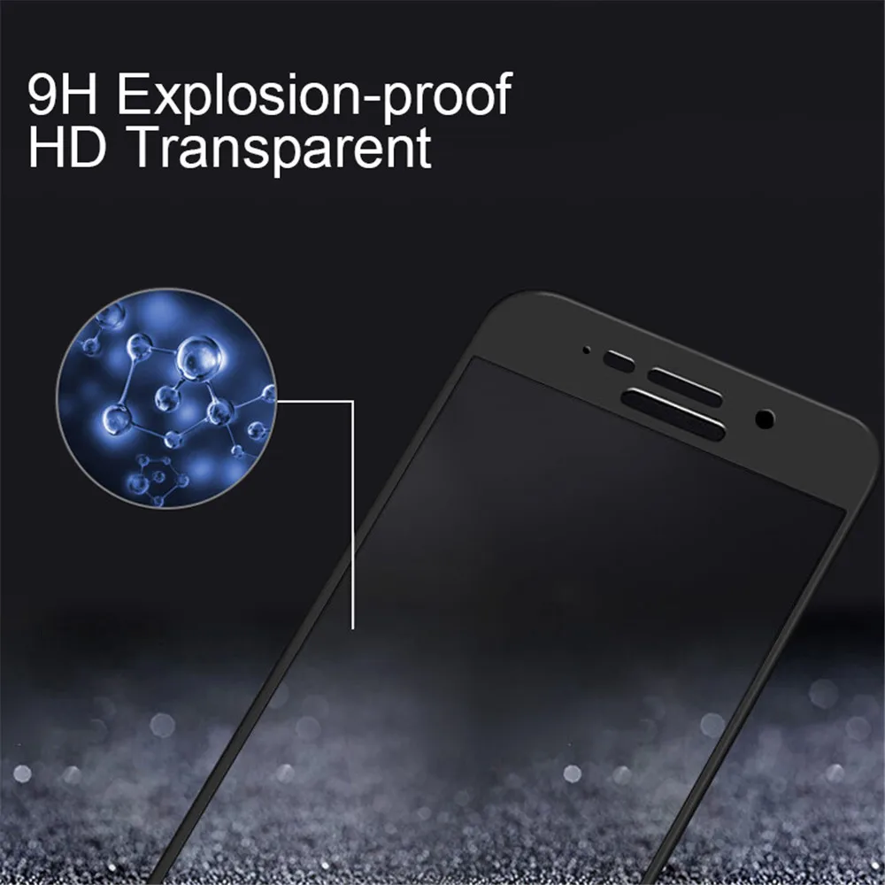 20 шт./лот полное покрытие закаленное стекло пленка для Samsung A9 A8 Plus A7 A6 J8 J4 J2Pro J7 J2 J6