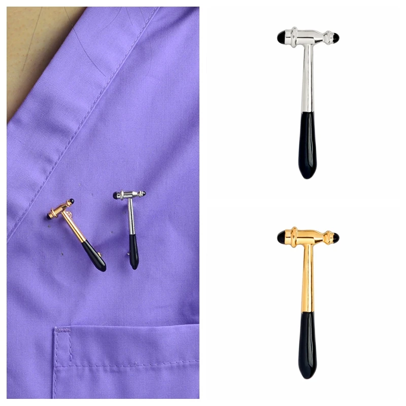 

Pins and brooches Reflex Hammer Pin Medical instruments jewelry Doctor Medical school jewelry Gifts Men women brooch