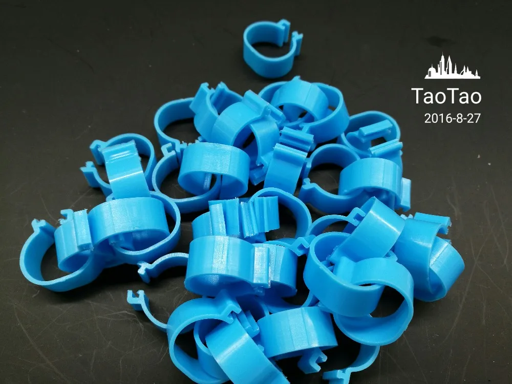 100 шт. желтые пластиковые куриные ножки оборудование для цыплят и сельского