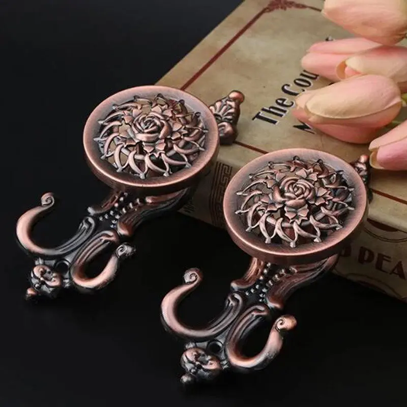 1 пара декоративные крючки Вешалки для штор|Декоративные аксессуары штор| |