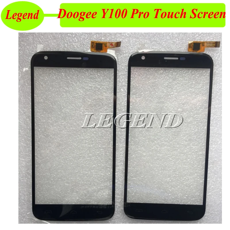 Сенсорный экран DOOGEE Y100 Pro цифровой датчик запасные части сенсорная панель +