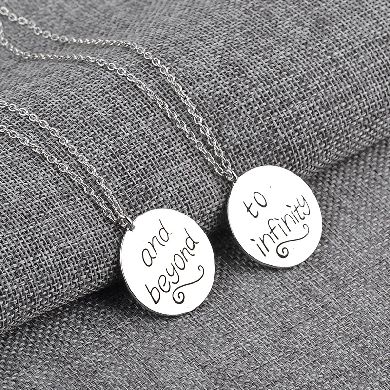 2016 новый дизайн BFF Fovever до бесконечности и за его пределами ожерелье модное