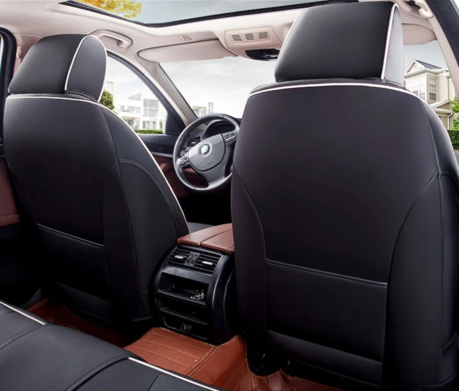 Передний+ задний кож специальные сиденья для Skoda Octavia 2 a7 a5 Fabia Superb rapid, Yeti супер Аксессуары для автомобилей, Аксессуары для автомобилей авто