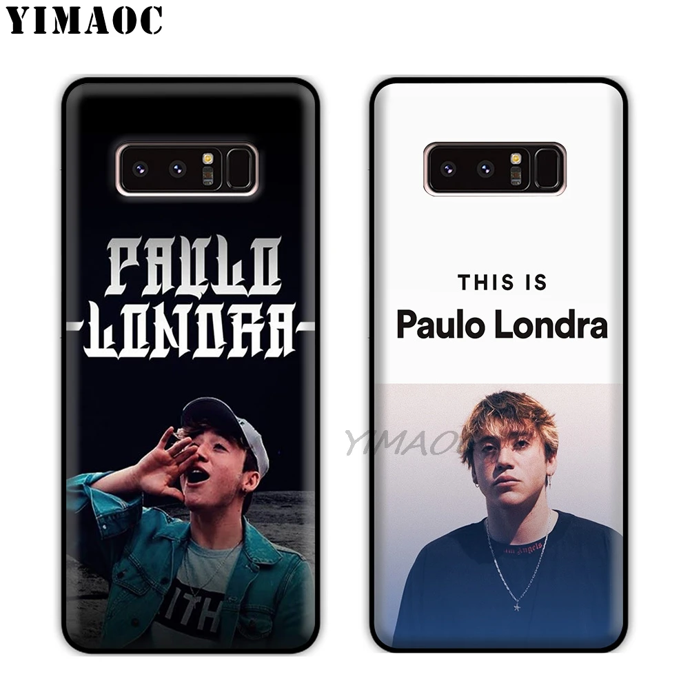 YIMAOC Paulo Londra Rapper Мягкий силиконовый чехол для samsung Galaxy A9 A8 A6 Plus 2018 A5 A3 2017 2016 Note 9 8 |