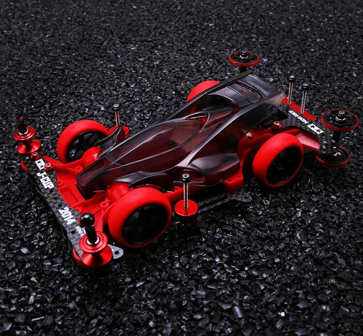 1/32 весы tiiya Mini 4WD гоночный автомобиль модель 95286 модифицированный Комплект
