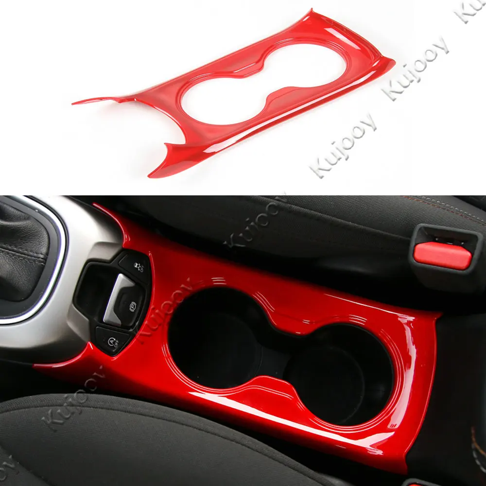 Красный/хромированный держатель для стакана с водой из АБС отделка декоративная