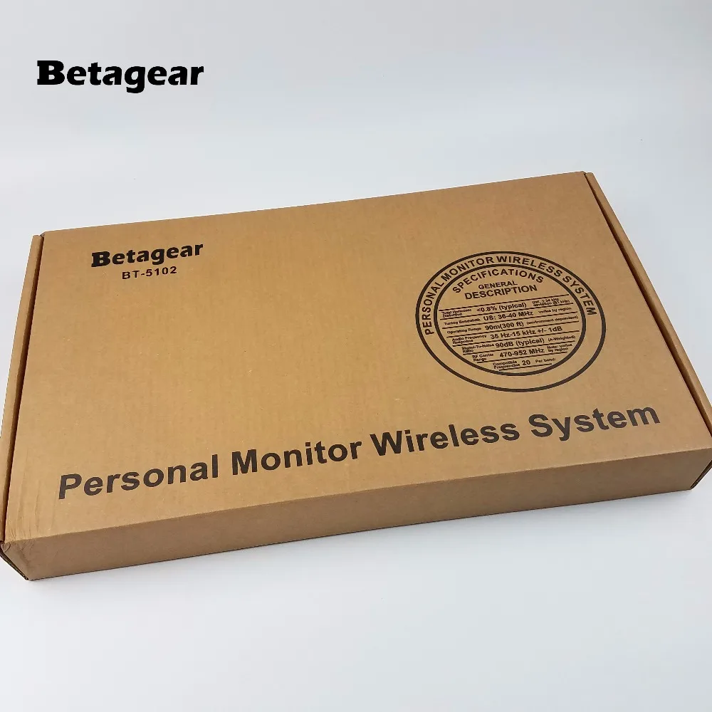 구매 Betagear 전문 무대 무선 모니터 시스템 8 수신기 트윈 송신기 150M 인 이어 모니터 수신기 IEM 무대