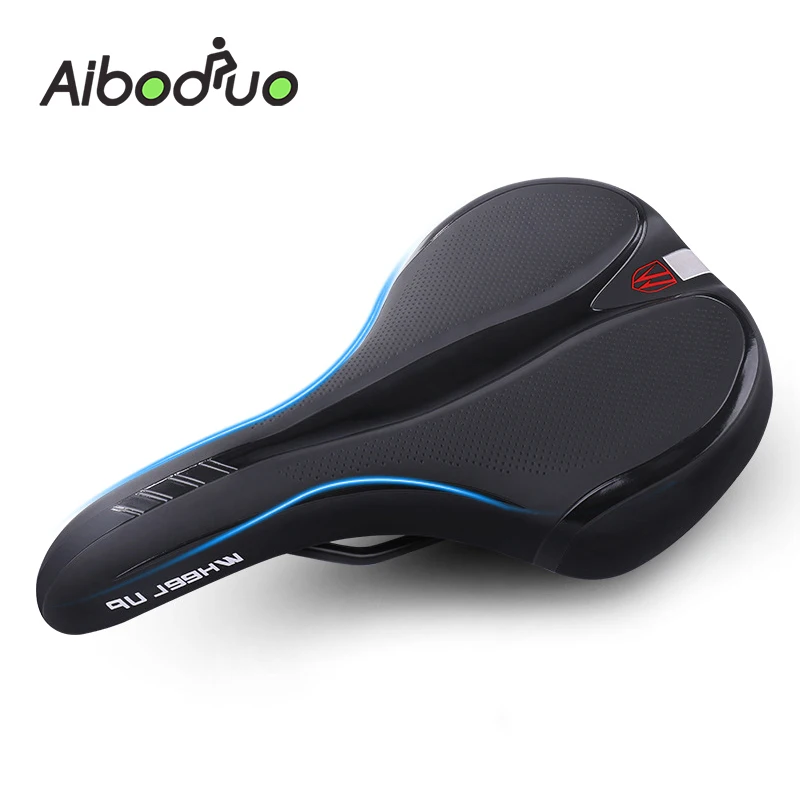 Aiboduo Велосипедное Сиденье Велоспорт MTB дорожный велосипед Pu нескользящее сиденье