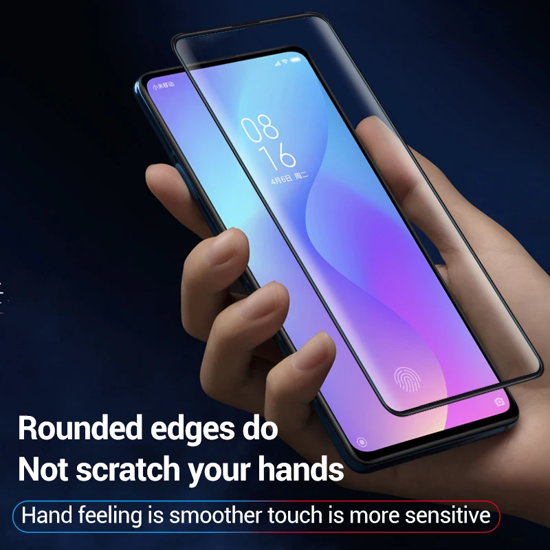 Cafele полное покрытие экрана протектор для Xiaomi Redmi K20 Pro закаленное стекло HD
