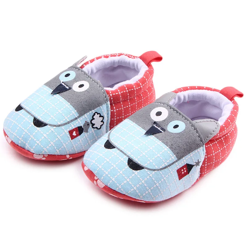

Baby Crib Shoes Unisex Child Cartoon Animal Loafers Soft Sole Slip-on Newborn Boy Slippers Infant Girls Footwear Toddler for Kid