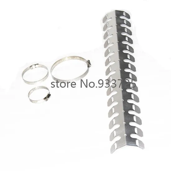 Мотоциклетная выхлопная труба глушителя теплозащитный чехол для Honda Yamaha Suzuki Cruiser