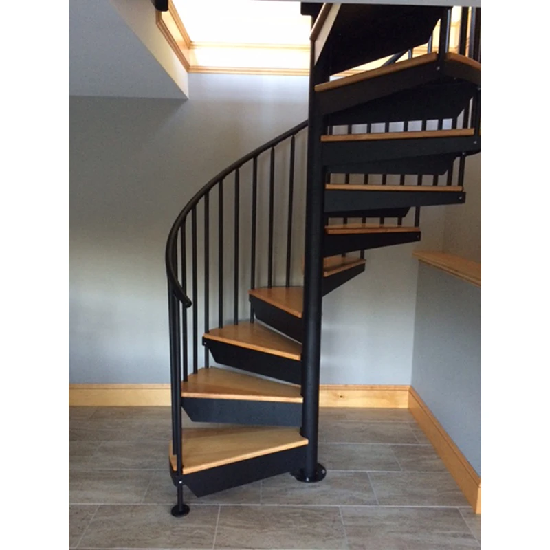 США Заказной размер деревянные ступени винтовая лестница для продажи|Наборы