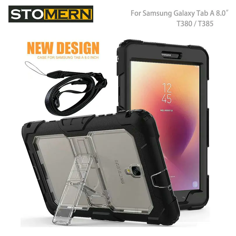 Сверхмощный чехол для Samsung Galaxy Tab A 8 0 &quotT380/T385 прочный гибридный защитный