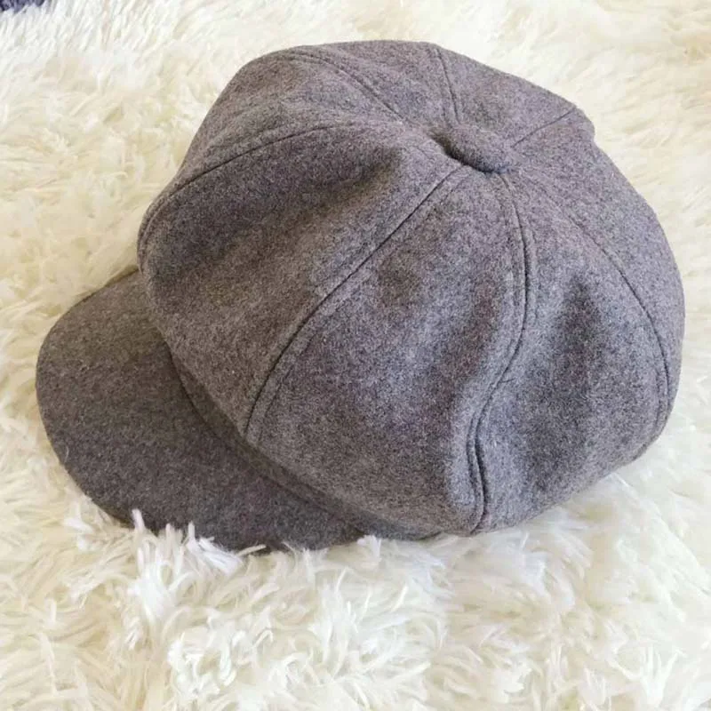 Leisure Wild Literature Newsboy Caps Cute Lady Hats Autumn Fashion Berets cap Lightweight Octagon Hat free shipping sale |