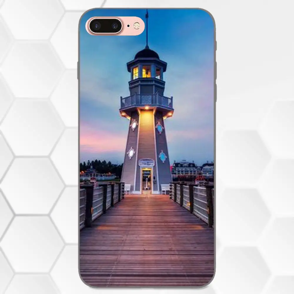 Чехол для телефона из ТПУ чехол Xiaomi Mi Mix Max Note 2 2S 3 5X 6 8 SE A1 Play F1 Amazing Art Uncommon Lighthouse Sea |