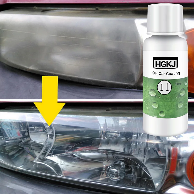 HGKJ-11-20ml гидрофобное покрытие для ремонта жидкого окна автомобиля полировка уход за царапинами ремонт агент Авто стекло полировка воск очиститель