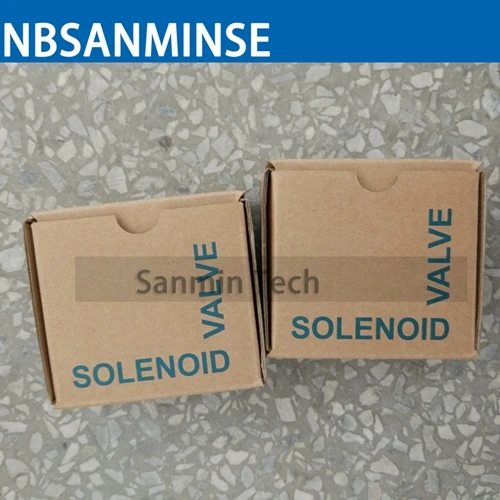 NBSANMINSE VX2120 G1/8 1/4 3/8 Соленоидный клапан, латунный клапан, 2 варианта, 2 положения, воздушный паровой водяной клапан, нормальный закрытый SMC тип