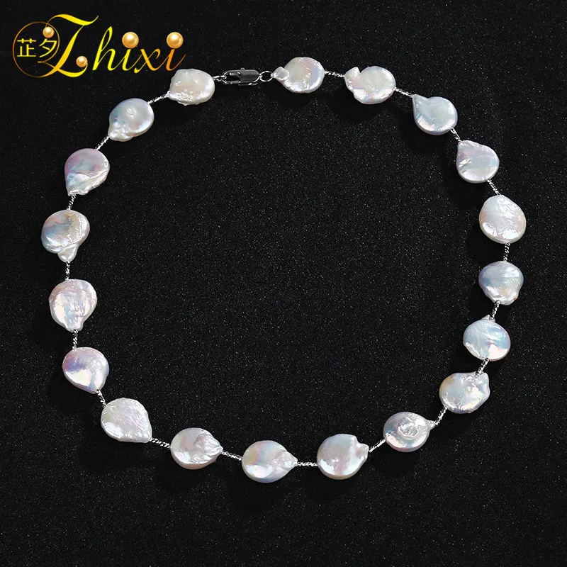 Ожерелье из жемчуга в стиле барокко X204|necklace women|necklace jewelrynecklace necklace |