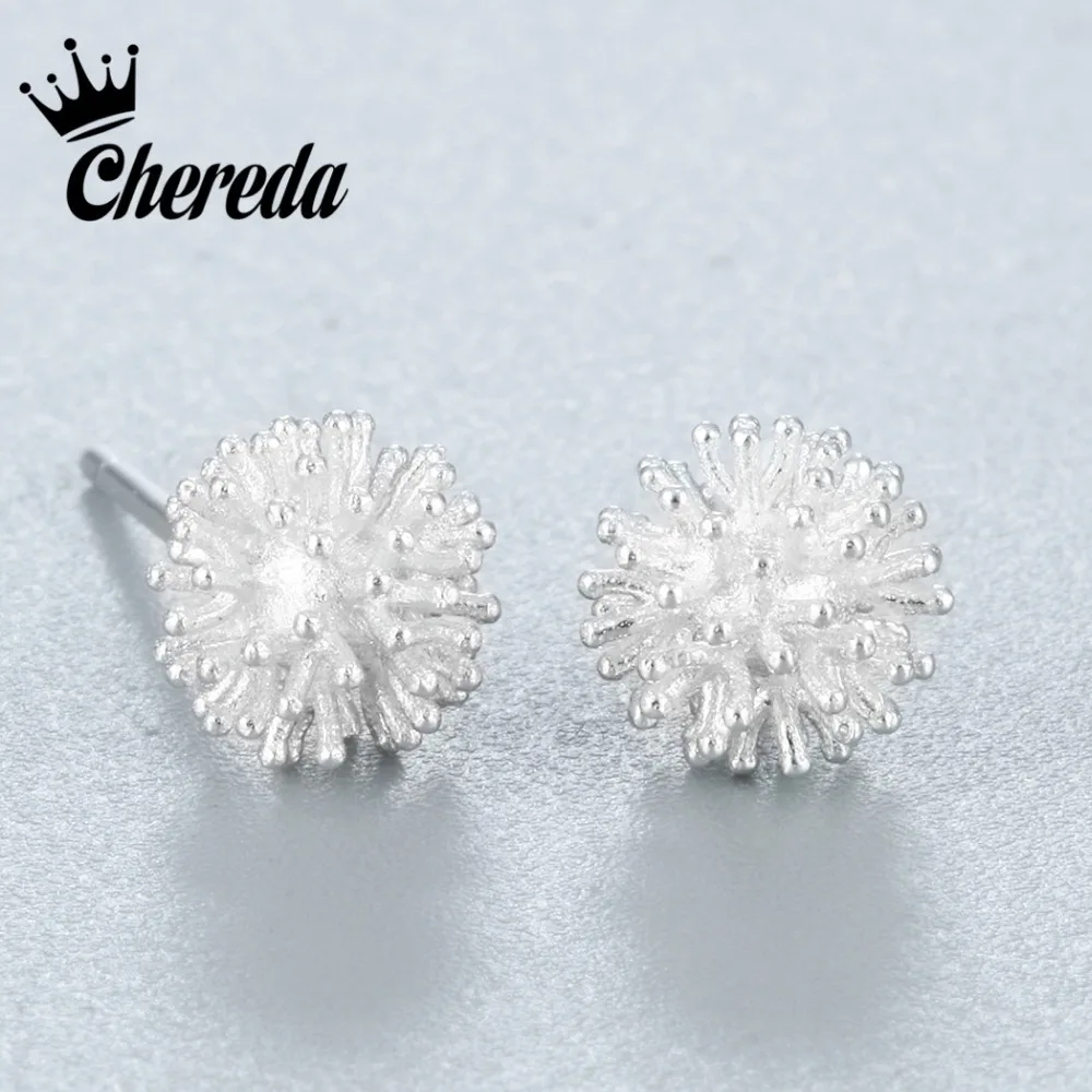 Круглые серьги-гвоздики Chereda 2018 освежающие индивидуальные украшения для палубы с