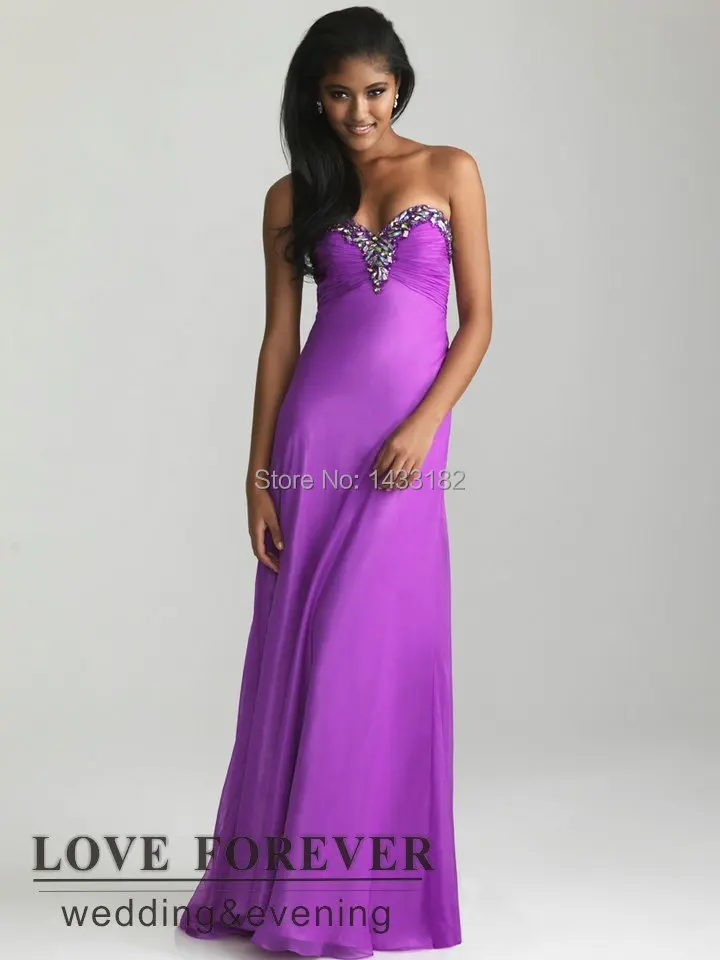 Cheap Price New Arrival Floor Length Chiffon 2013 Beautiful Prom Gowns | Свадьбы и торжества